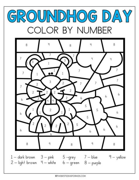 Groundhog Day Coloring Pages, Groundhogs Day Crafts For Toddlers, Groundhog Day Crafts For Kids, Valentines Activities, Educational Coloring Pages, February Hearts, Prek Crafts, First Year Teaching, Spring Scene