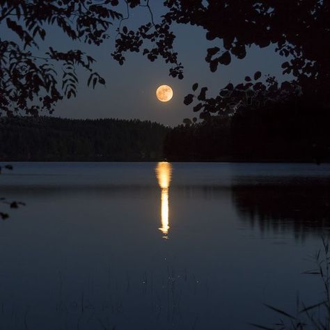 Finland Photography, Night Illustration, The Moon Is Beautiful, Candle Carving, Natural Light Photography, Moon Photography, Beautiful Landscape Wallpaper, Dark Photography, Ethereal Art