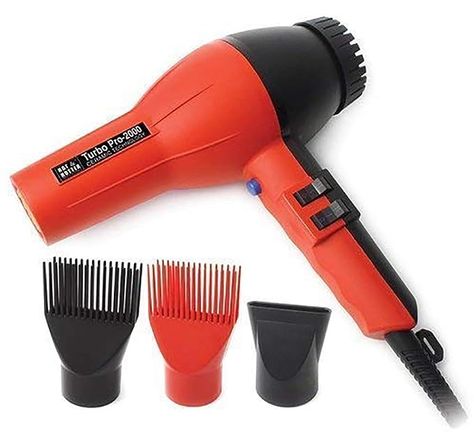 Annie- Hot and Hotter Salon Turbo Pro-2000 Ionic Hair Dryer - Red - Ceramic - (2) Hair Pick Attachments and (1) Concentrator Attachment 2000 Hair, Hair Dryer Reviews, Pick Comb, Hand Dryer, Juicer Machine, Ionic Hair Dryer, Professional Hair Dryer, Red Ceramic, Ceramic Hair