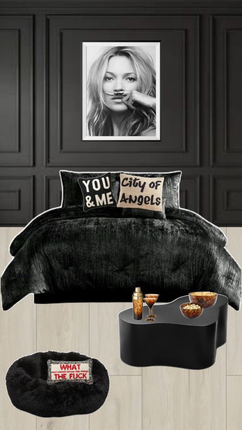 room decor ideas kate moss bedroom decor interior design bedroom goals floor plan layout fashion design kate moss print embroidered pillows aesthetic it girl Kate Moss Bedroom, Moss Bedroom, Moss Room, Pillows Aesthetic, Vibe Rooms, Embroidered Pillows, Plan Layout, Floor Plan Layout, Room Redo