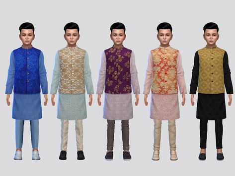 Sims 4 Male Clothes, The Sims 4 Packs, Sims 4 Children, Indian Boy, Sims Four, Sims4 Clothes, Heavy Jacket, Sims 4 Collections, Clothes And Shoes