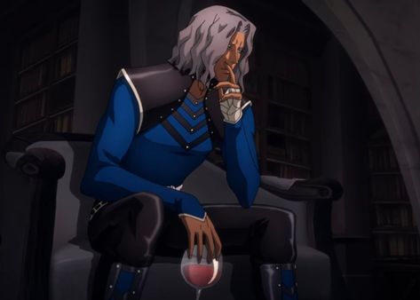 Castlevania Hector, Hector Castlevania, Castlevania 3, Castlevania Netflix, Alucard Castlevania, Castlevania Anime, What's My Aesthetic, Vampire Hunter D, Writing Inspiration Tips