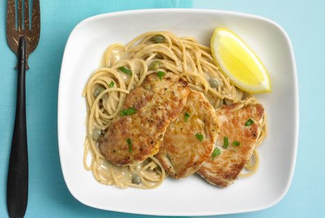 Turkey Piccata Turkey Piccata, Biggest Loser Recipes, Jennie O Turkey, Turkey Lasagna, Turkey Cutlets, Piccata Recipe, Turkey Tenderloin, Nutritional Information, Roast Turkey Breast