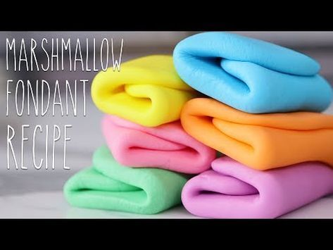 Best Fondant Recipe, Homemade Fondant Recipes, Marshmallow Fondant Recipe, Homemade Fondant, Nerdy Nummies, How To Make Marshmallows, Fondant Recipe, Marshmallow Fondant, Baking Basics