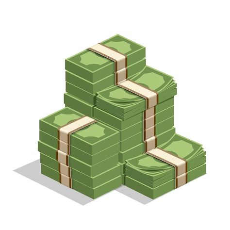 Many banknotes stack on top of each othe... | Premium Vector #Freepik #vector #money-dollars #paper-money #dollar #cash-money Dollar Illustration, Cash Icon, Stack Of Cash, Stack Of Money, Money Drawing, Money Dollar, Thomas Wayne, 2d Illustration, Money Stacks