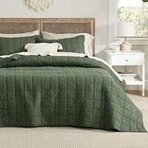 Bed Coverlet, Queen Size Bedspread, Green Comforter, Queen Bedspread, Coastal Room, Cotton Quilt Set, Soft Bed, Elegant Bedding, Coverlet Bedding