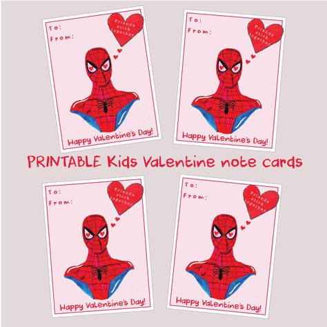 Spiderman Valentine Card, Spiderman Valentines, Spider Man Love, Valentine School, Cupid Shuffle, Valentines Candy, Candy Grams, Kids Notes, Valentines Day Coloring Page