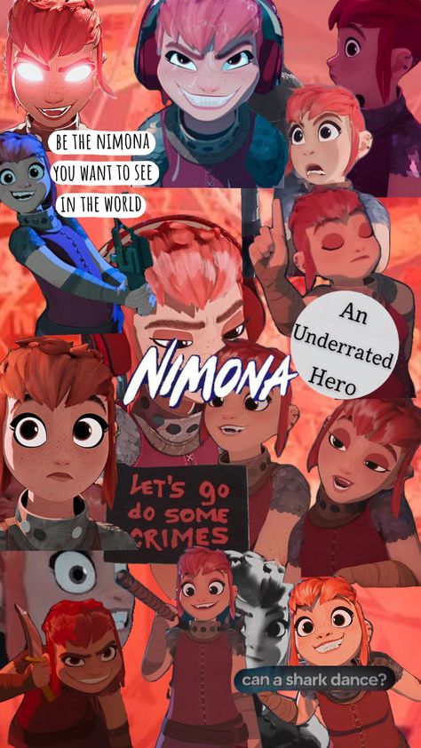 #nimona #nimonawallpaper #netflix #wallpaper #orangeaesthetic Nimona Aesthetic, Nimona Wallpaper, Netflix Wallpaper, Fantasy Dolls, Fantasy Doll, Orange Aesthetic, Love Languages, Wallpaper Ideas, Me Core