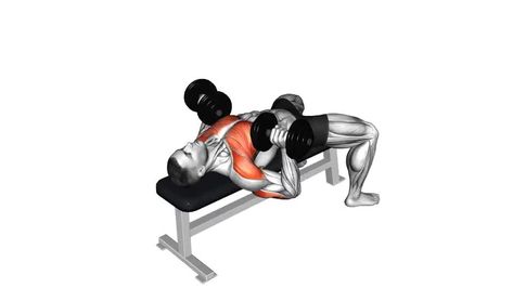 Dumbbell Mastery: Perfecting the Dumbbell Bench Press Flat Dumbbell Press, Dumbbell Bench Press, Dumbbell Fly, Pectoral Muscles, Muscle Imbalance, Chest Muscles, Upper Body Strength, Strength Training Workouts, Chest Workout