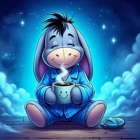 Eeyore Fans Club | Good day 💙 | Facebook Eeyore Images, Ge Aldrig Upp, Eeyore Pictures, Winnie The Pooh Drawing, Disney Eeyore, Disney Princess Babies, Bambi Disney, Disney Characters Wallpaper, Disney Toms