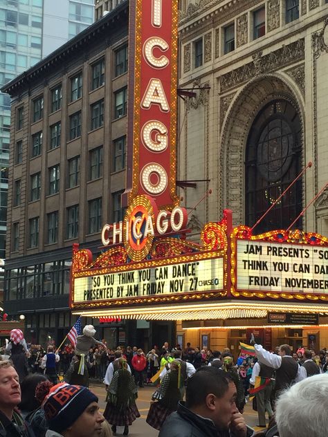 Downtown Chicago Thanksgiving Day Parade Parade Aesthetic, Chicago Thanksgiving, Thanksgiving Parade, Magnificent Mile, So You Think You Can Dance, Millennium Park, Thanksgiving Day Parade, Deep Dish Pizza, Thanksgiving Traditions