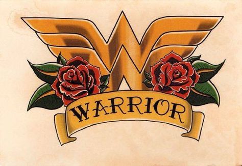 New tat idea. Wonderwoman warrior Flash Art Tattoos, Wonder Woman Tattoo, Old School Ink, Woman Tattoo, Wonder Woman Art, Woman Logo, Female Symbol, Wonder Woman Logo, Wonder Women