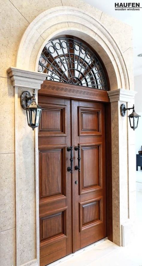 Arc Door, Wooden Gate Designs, Latest Door Designs, Pintu Interior, House Main Door, House Front Door Design, Modern Entrance Door, House Main Door Design, Main Entrance Door Design