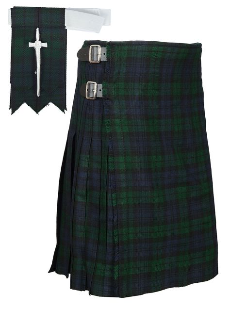 PRICES MAY VARY. Light Weight Durable Acrylic Wool Imported Black Straps With Buckles closure For long life of Kilt , it should be Dry Cleaned Traditionally Kilts are fastened near BELLY BUTTON . DO NOT SELECT REGULAR PANTS/JEANS SIZES. Measure actual waist near belly button and select the size ENJOY FREE FLASHES & KILT PIN Traditional 8 Yard 13 OZ Black Watch Tartan Kilt Attractive Original Hardware Material Provides Long Life To Kilt , Black Straps to Adjust the sizes Light Weight & Durable Ac All Black Outfit For Party, Jumpsuit Outfit Black, Black Jumpsuit Outfit, Utility Kilt, Black Watch Tartan, Tartan Kilt, Kilt Pin, All White Outfit, Jumpsuit Outfit