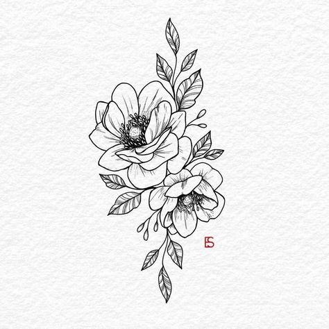 Start Tattoo, Upper Thigh Tattoos, Flower Thigh Tattoos, Hip Thigh Tattoos, Tattoo Thigh, Dragon Tattoo For Women, Upper Arm Tattoos, Floral Tattoo Sleeve, Floral Tattoo Design