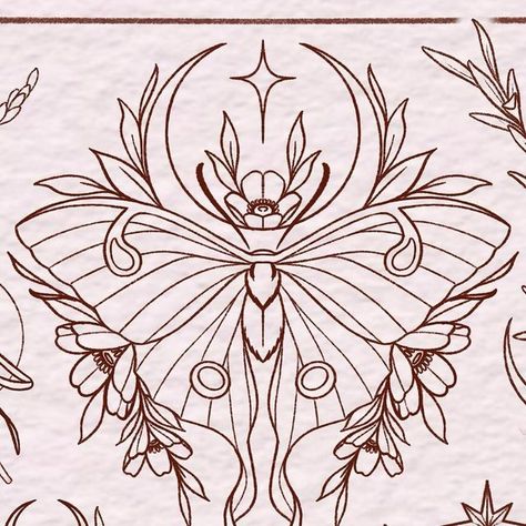 Lunar Moth Drawing, Luna Moth Drawing, Lunar Moth Tattoo Design, Lunar Moth Tattoo, Luna Moth Tattoo, Moth Drawing, Moth Tattoo Design, Lunar Moth, Moth Tattoo