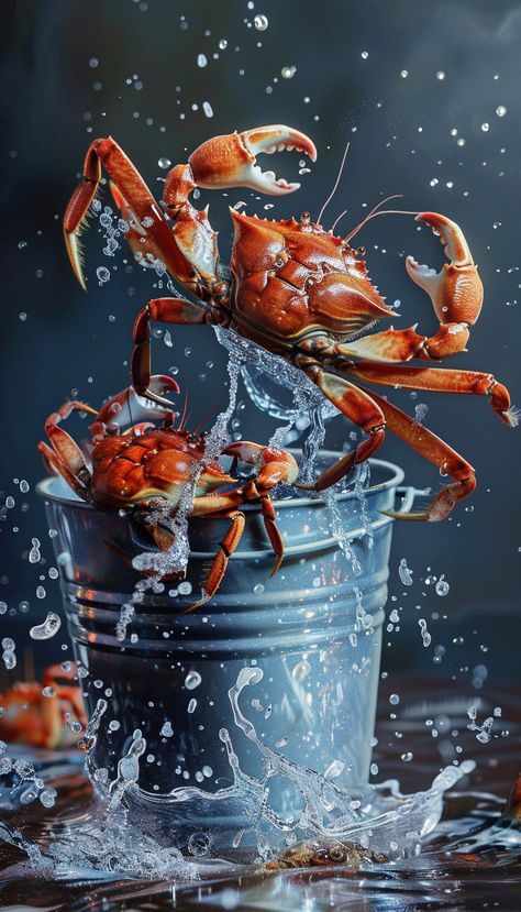 Crabs in a Bucket Crab Pictures Image, Crab Aesthetic, Crab Mentality, Crab Reference Photo, Crab Photography, Crab Background, Crab Images Art, Blue Crab Photography, Crab Species