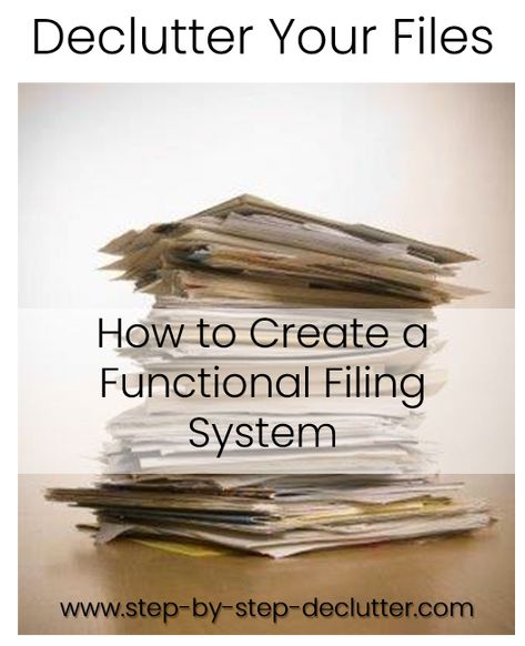 Declutter Your Files How to Create a Functional Filing System Digital Filing System, Filing Cabinet Organization, Folder Labels, Organizing Paperwork, Marriage Records, Military Records, Trade School, Chaos Coordinator, File Organization