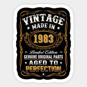 40th Birthday Vintage Made in 1983 Aged To Perfection - Made In 1983 - T-Shirt | TeePublic Whiskey Theme Party, 40th Birthday Gift For Men, 50th Birthday Party Ideas For Men, 40th Birthday Men, 40 Birthday, Custom Birthday Cakes, Birthday Vintage, Aged To Perfection, 40th Birthday Gifts