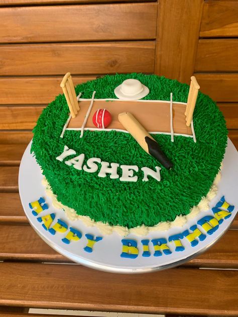 Sports Cakes, Cricket Lover, Sport Cakes, Birthday Cakes, Birthday Cake, Cake, Sports, Birthday