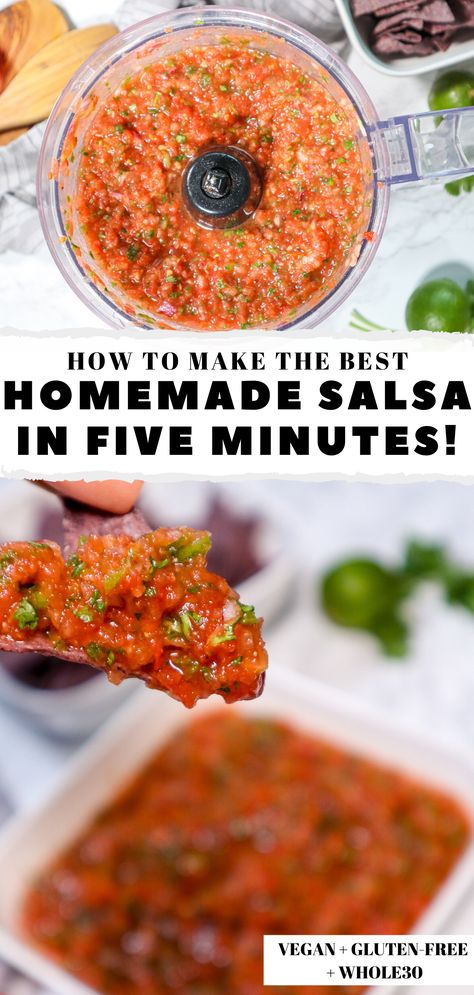 Filet Mignon Chorizo, Easy Homemade Salsa Recipe, Blender Salsa, Easy Homemade Salsa, Homemade Salsa Recipe, Christmas Recipes Appetizers, Homemade Salsa, Pan Dulce, Salsa Recipe