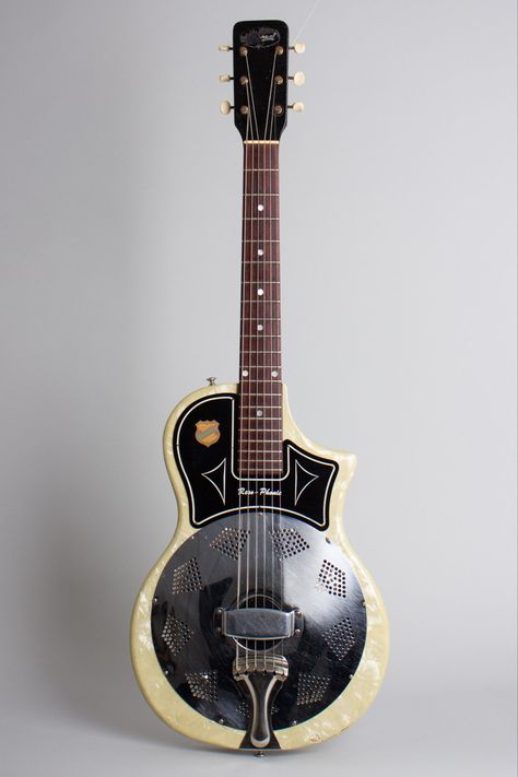 National Reso-Phonic Resophonic Guitar (1960) Tenor Guitar, Christoph Schneider, Resonator Guitar, Lap Steel, Steel Guitar, Guitars For Sale, Light Music, String Instruments, Mandolin