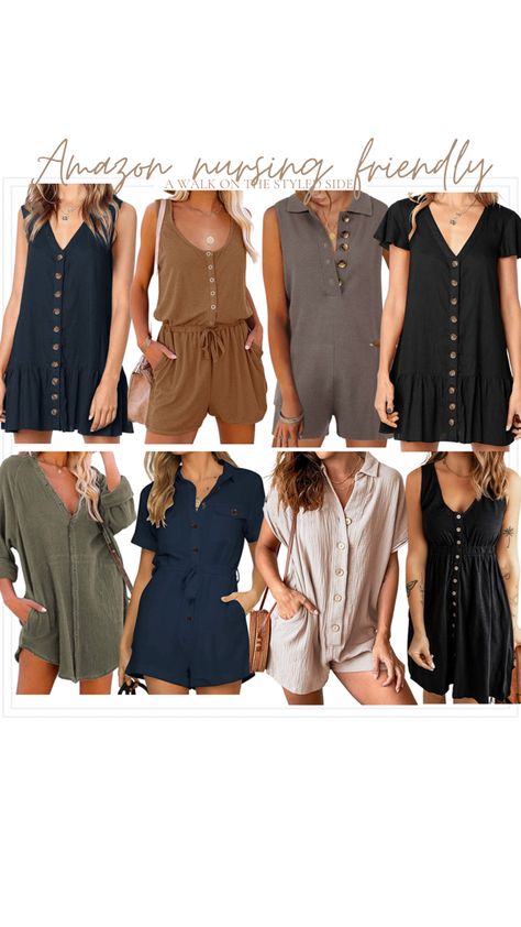 Summer Post Partum Outfits, Postpartum Outfits Summer, Breastfeeding Friendly Outfits, Nursing Friendly Clothes, Nursing Friendly Outfits, Breastfeeding Friendly Dresses, Friendly Outfits, Outfits Amazon, Postpartum Fashion