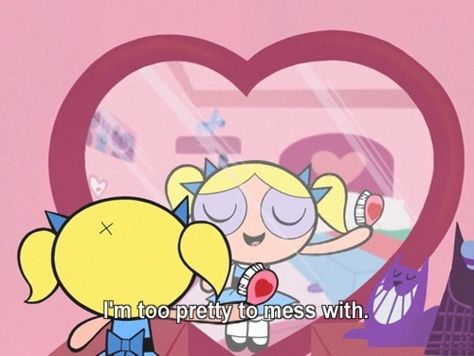 When Bubbles revealed the secret behind her superpower. | 21 Times The Powerpuff Girls  Smashed The Patriarchy Powerpuff Kızları, ポップアート ポスター, Under Your Spell, Powerpuff Girl, The Powerpuff Girls, Smash The Patriarchy, The Powerpuff, Puff Girl, Girls Cartoon