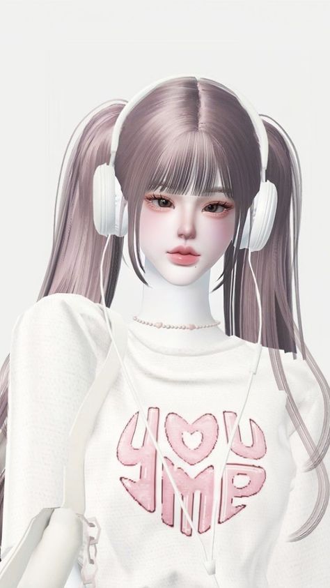 Barbie Mainan, Zepeto Looks Ideas, Shirt Roblox, Anime Best Friends, Cat Nap, Blur, Cute Art, Avatar, Hair