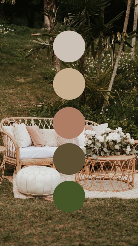 Tropical Wedding Color Palette, Bohemian Color Scheme, Bohemian Color Palette, Bohemian Style Interior Design, Boho Wedding Colors, Soft Autumn Color Palette, Vibrant Aesthetic, Wedding Boards, Wedding Color Pallet