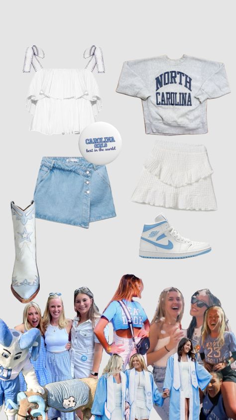 UNC gameday! #gdtbath Gameday Outfit