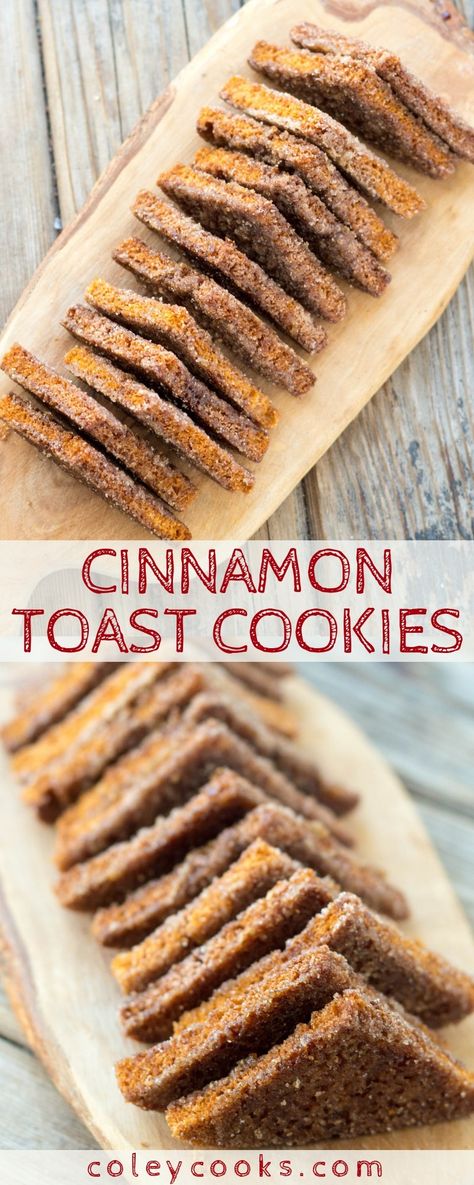 CINNAMON TOAST COOKIES | Easy, unique cookie recipe perfect for Christmas! If you like cinnamon toast, you will go crazy for these! #cinnamon #toast #brunch #easy #christmas #cookie #recipe Unusual Cookies, Unique Cookie Recipe, Toast Cookies, Desserts Cinnamon, Cookies Unique, 2 Ingredient Cookies, Cookies Cinnamon, Recipes Unique, Cookies Video