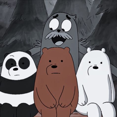 We Bare Bears App Icons, 4 Bears Cartoon, Charlie We Bare Bears, Bear App, Tangled Wallpaper, Pencil Drawings Of Girls, We Bare Bears Wallpapers, 3 Bears, Ice Bear