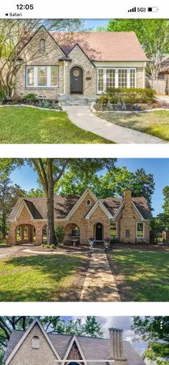 Trim color for blonde brick house? Blonde Brick Color Scheme, Blonde Brick House Exterior Color Schemes, Blonde Brick Ranch House Exterior, Blond Brick House Exterior, Brick House White Trim, Blonde Brick Exterior, Blonde Brick Exterior Color Schemes, Blonde Brick House Exterior, Cream Brick House Exterior Color Schemes