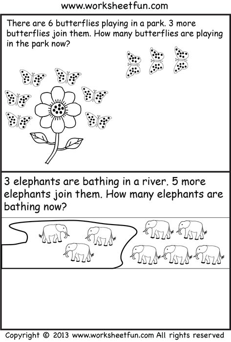 free printable kindergarten story math problems | Picture Word Problems -Addition Word Problems – 3 Worksheets Story Problems Kindergarten, Kindergarten Math Problems, Word Problems Kindergarten, Math Story Problems, Kindergarten Addition, Kindergarten Math Worksheets Free, Addition Words, Kindergarten Addition Worksheets, Addition Kindergarten