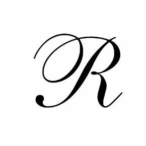 R Tattoo Letter Initial With Heart, Alex Brush Font, Calligraphy R, Cursive R, Letter R Tattoo, Letras Cool, Strategy Logo, G Tattoo, La Tattoo