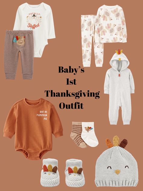 Never too early to start planning! Everything you need for babys first thanksgiving! Panamas, socks, hat, & an outfit! (And even a backup outfit, because you know 🤷🏼‍♀️ these kids are messy!) #babyboy #babyfashion #thanksgiving #fallfashion #falloutfit #outfits #babyootd #babyoutfit #fashion Babys First Thanksgiving, Matching Ideas, Boy Thanksgiving Outfit, 1st Thanksgiving, Holiday Fits, Baby Ootd, First Thanksgiving, Thanksgiving Outfit, Organic Baby