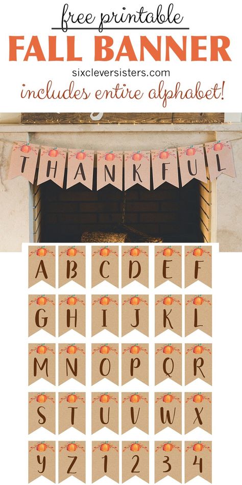 Fall Banner Printable, Chili Party, Free Fall Printables, Banner Diy, Free Printable Banner, Thanksgiving Banner, Banner Printable, Fall Banner, Free Banner