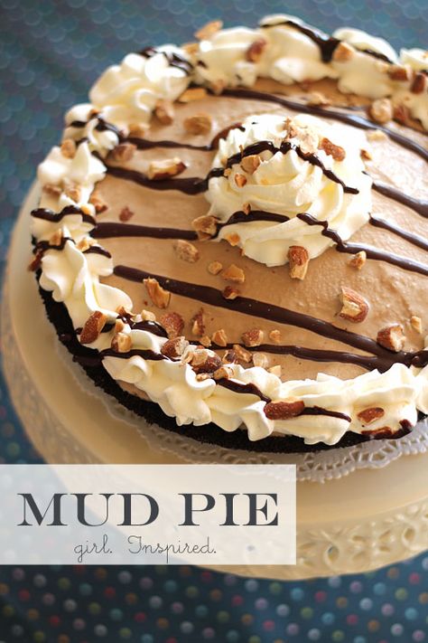 Savory Desserts, Mud Pie Recipe, Canvas Photos, Fudge Ice Cream, Recipe Thanksgiving, Ice Cream Pie, Frosé, Ice Cream Pies, School Dress