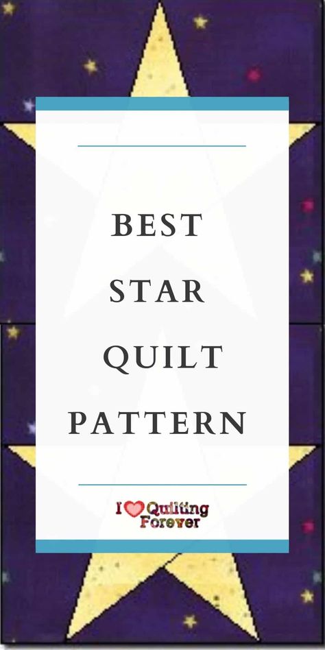 Hunters Star Quilt, Free Quilt Tutorials, Quilt Blocks Easy, Star Quilt Pattern, Circle Quilts, Quilt Block Patterns Free, Barn Quilt Patterns, Quilting Templates, Patriotic Quilts