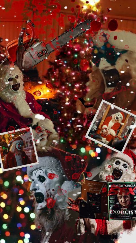 It’s a #Terrifier #Christmas! 🎄 🪓🩸 I’ve become fascinated with the character of #ArttheClown and his actor, David Howard Thornton! #terrifier3 #terrifiermovie Terrifier Wallpaper, Wallpaper Christmas, Scary Clowns, Iphone Lockscreen, Boy Art, Scary Movies, Aesthetic Wallpapers, Memes, Christmas