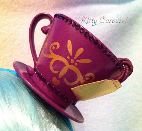 Ever After High Maddie Hatter, Ever After High Cosplay, Doll Modification, Tea Cup Hat, Hatter Aesthetic, Zombie Makeup Easy, Cosplay Headband, Maddie Hatter, Madeline Hatter