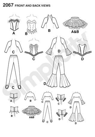 Simplicity 2067 Misses Costume Abba Clothes, Abba Fancy Dress, Abba Outfits, Abba Costumes, Corset Sewing, Corset Sewing Pattern, Womens Cosplay, Costume Sewing Patterns, Costume Patterns