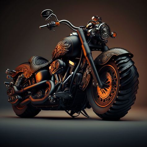 Ghost Bike, Harley Davidson Artwork, Custom Motorcycles Harley, Motorcycle Artwork, Fantasy Cars, Futuristic Motorcycle, Concept Motorcycles, Harley Bikes, Custom Bike