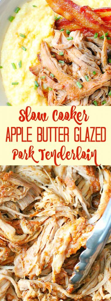 Slow Cooker Tenderloin, Glazed Pork Tenderloin, Slow Cooker Apple, Slow Cooker Apple Butter, Roast Beef Sandwich, Recipes Slow Cooker, Pork Tenderloin Recipe, Dessert Original, Glazed Pork