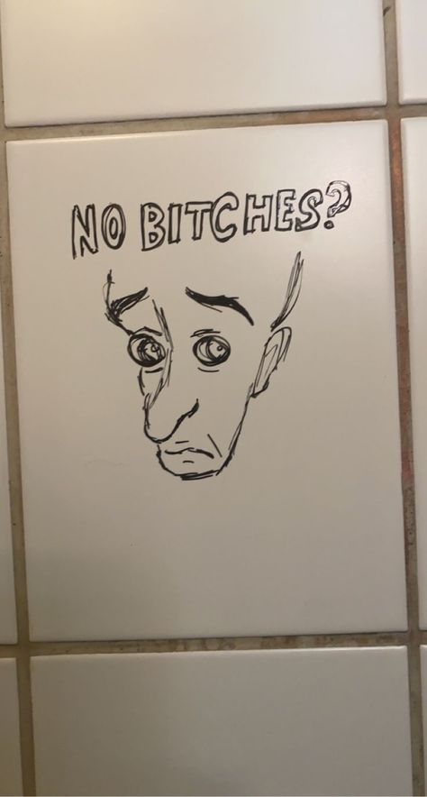 a lil doodle from a public bathroom Bathroom Drawing, Matching Friend Tattoos, Whiteboard Art, Public Bathroom, Perfect Tattoo, Goofy Drawing, Art Sketches Doodles, Silly Images, Big Art