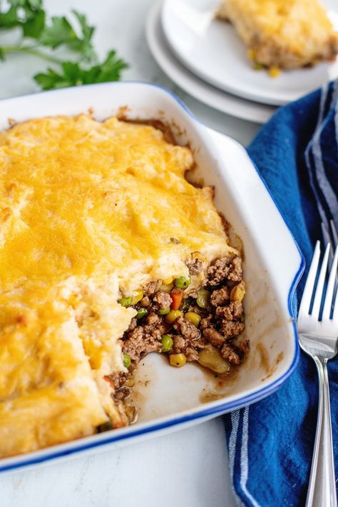 Sweet Potato Dumplings, Shepard S Pie, Ground Beef Stews, Easy Shepherds Pie, Shepherd's Pie Recipe, Pie Easy, Shepards Pie, Southern Plate, Instant Potatoes