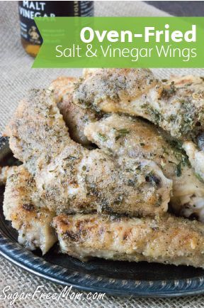 Whether you’re in search of a teenage-boy-approved after-school snack or a tailgating recipe for a football fanatic, these Oven-Fried Salt and Vinegar Chicken Wings are a kid-friendly game-day dinner your family and friends are sure to love. They’re broiled to perfection and seasoned with a dry rub that provides a little kick. Wing Appetizers, Gourmet Wings, Keto Starters, Salt And Vinegar Chicken Wings, Salt And Vinegar Wings, Vinegar Chicken Wings, Salt And Vinegar Chicken, Appetizers Cold, Jamaican Chicken