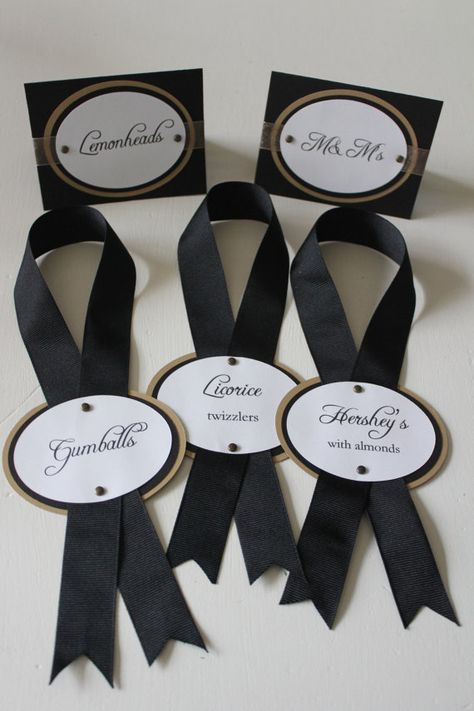 Candy Buffet Tag by CustomEventCreations on Etsy