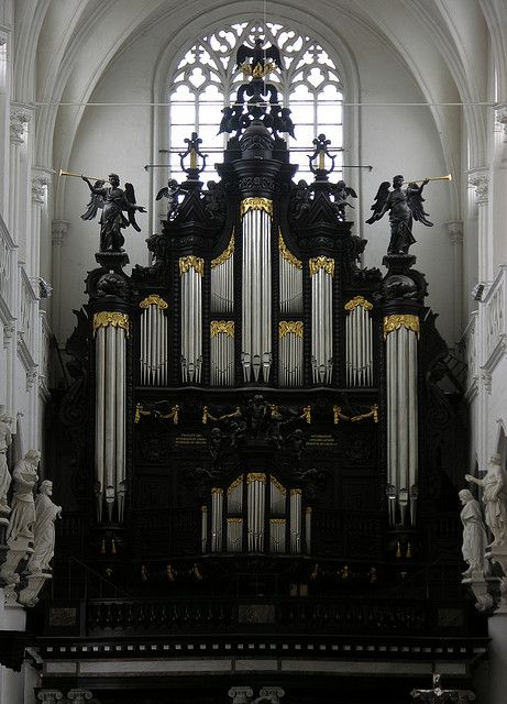 Antwerp - Church of Saint Paul, organ by pietbron, via Flickr Organ Instrument, Ruins Photography, Organ Piano, P 90, Organ Music, Pipe Organ, Castle Scotland, Travel Oklahoma, Gothic Church